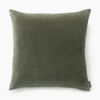 Velvet pillow cover