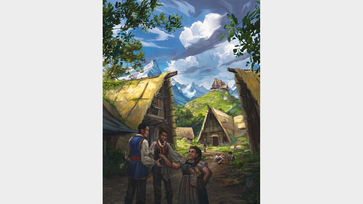 D&amp;D Phandelver and Below Phandalin art