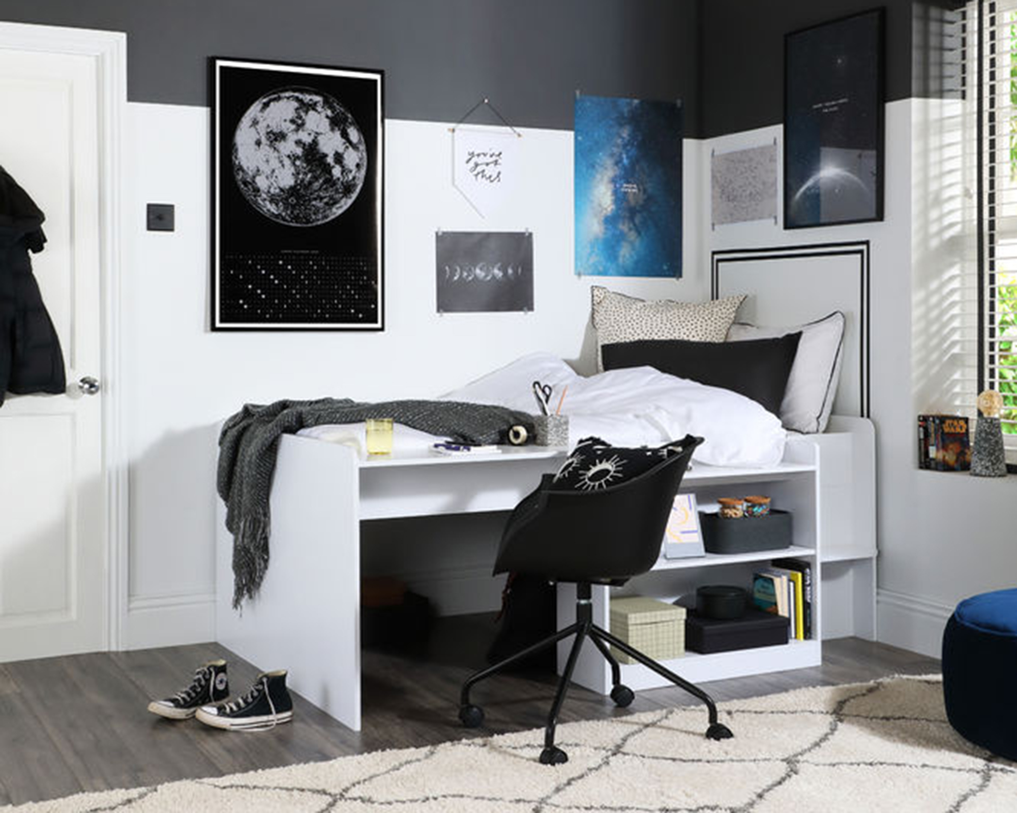 Space themed boys bedroom design by Furniture Choice
