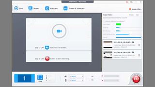 Videoproc converter screen recording option