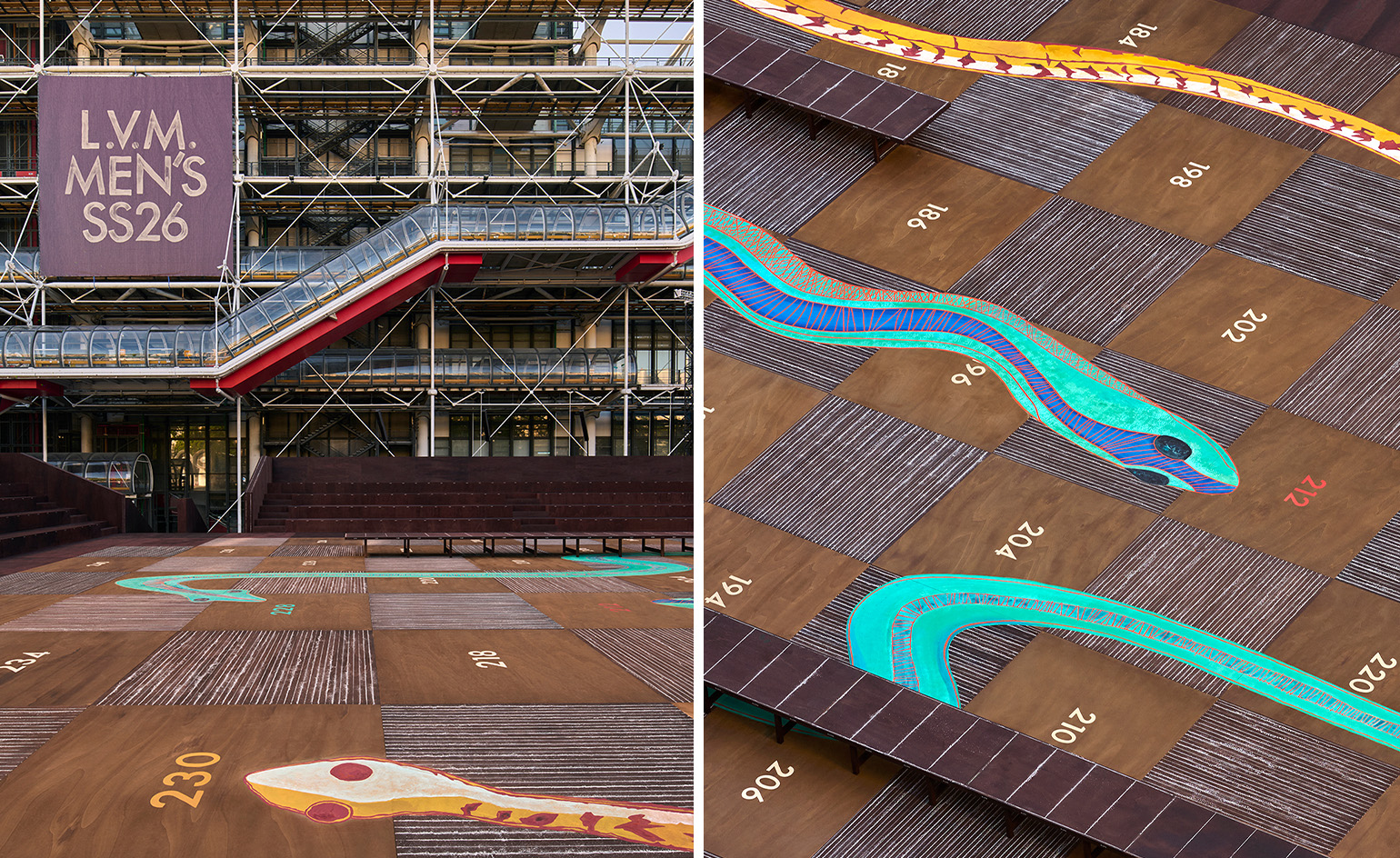 Louis Vuitton SS26 Menswear Show Set
