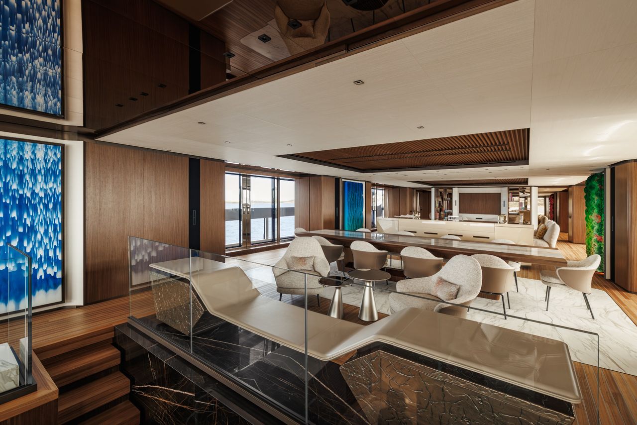 On board Sanlorenzo's Silver Fox