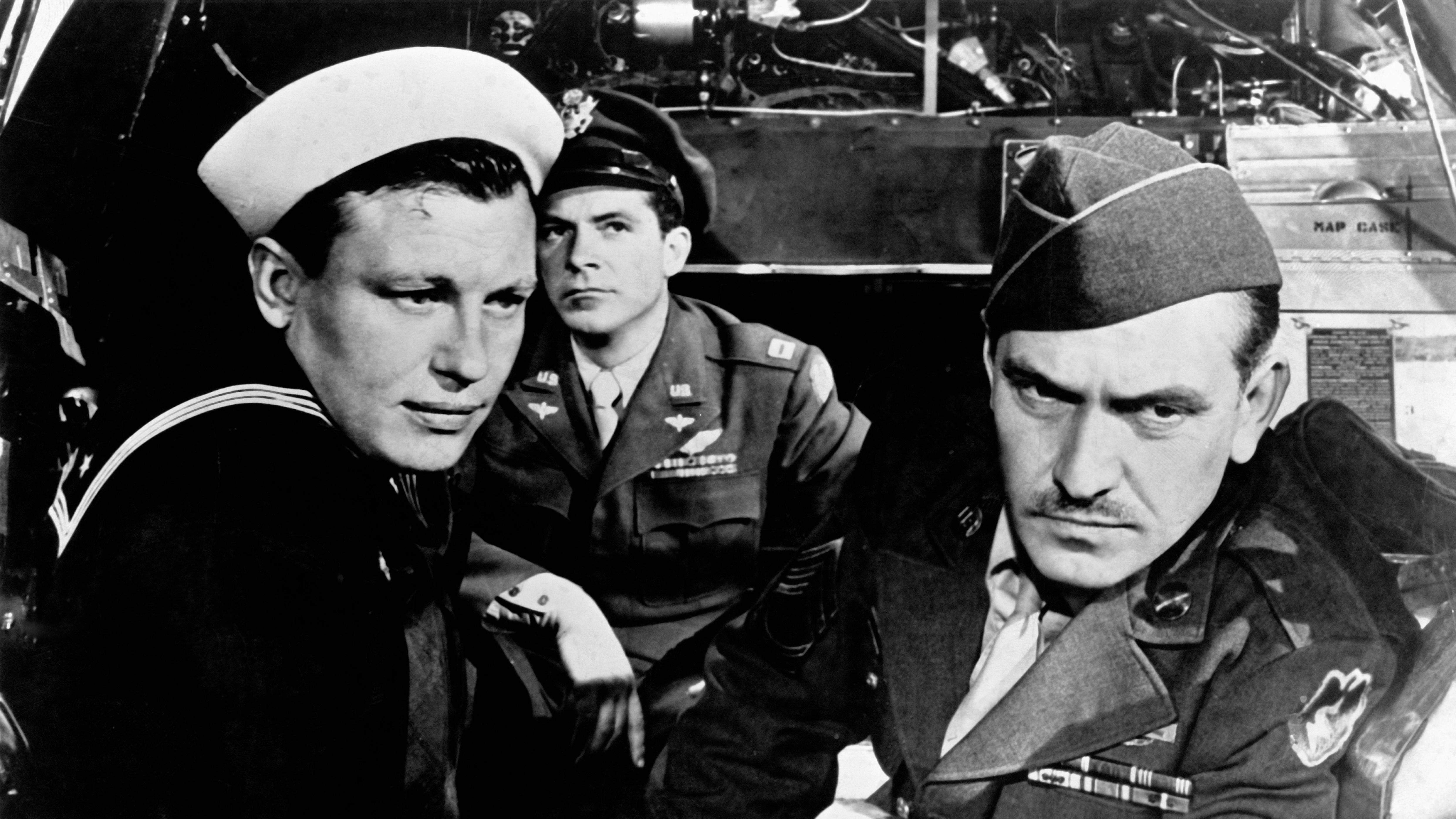 Harold Russell, Dana Andrews and Fredric March in The Best Years of Our Lives
