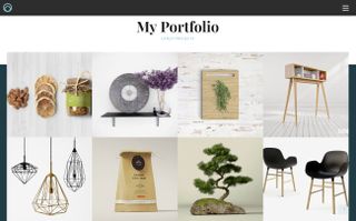 10 on-trend portfolio templates: Overlap