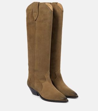 Lomero Suede Knee-High Boots