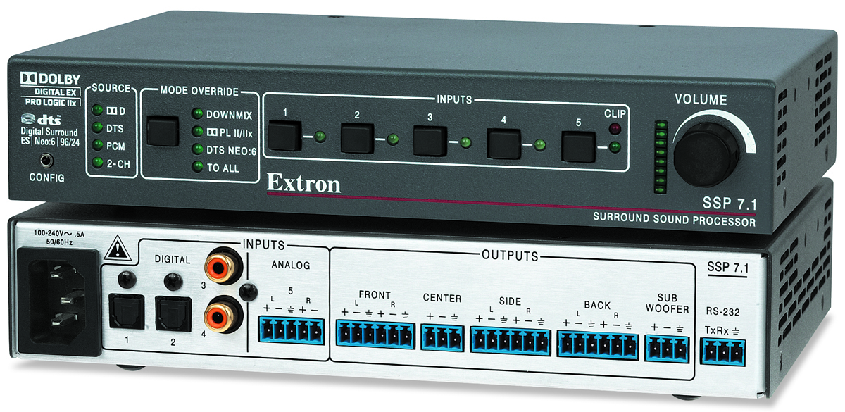 Extron Premieres Professional Surround Sound Processor