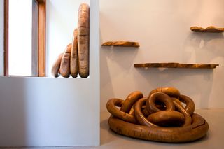 Hugo França’s new casulo (cocoon) sculptures