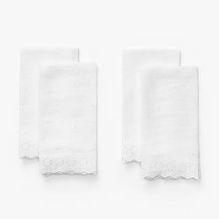 McGee & Co. x Loeffler Randall Delilah Broderie Napkins (Set of 4)