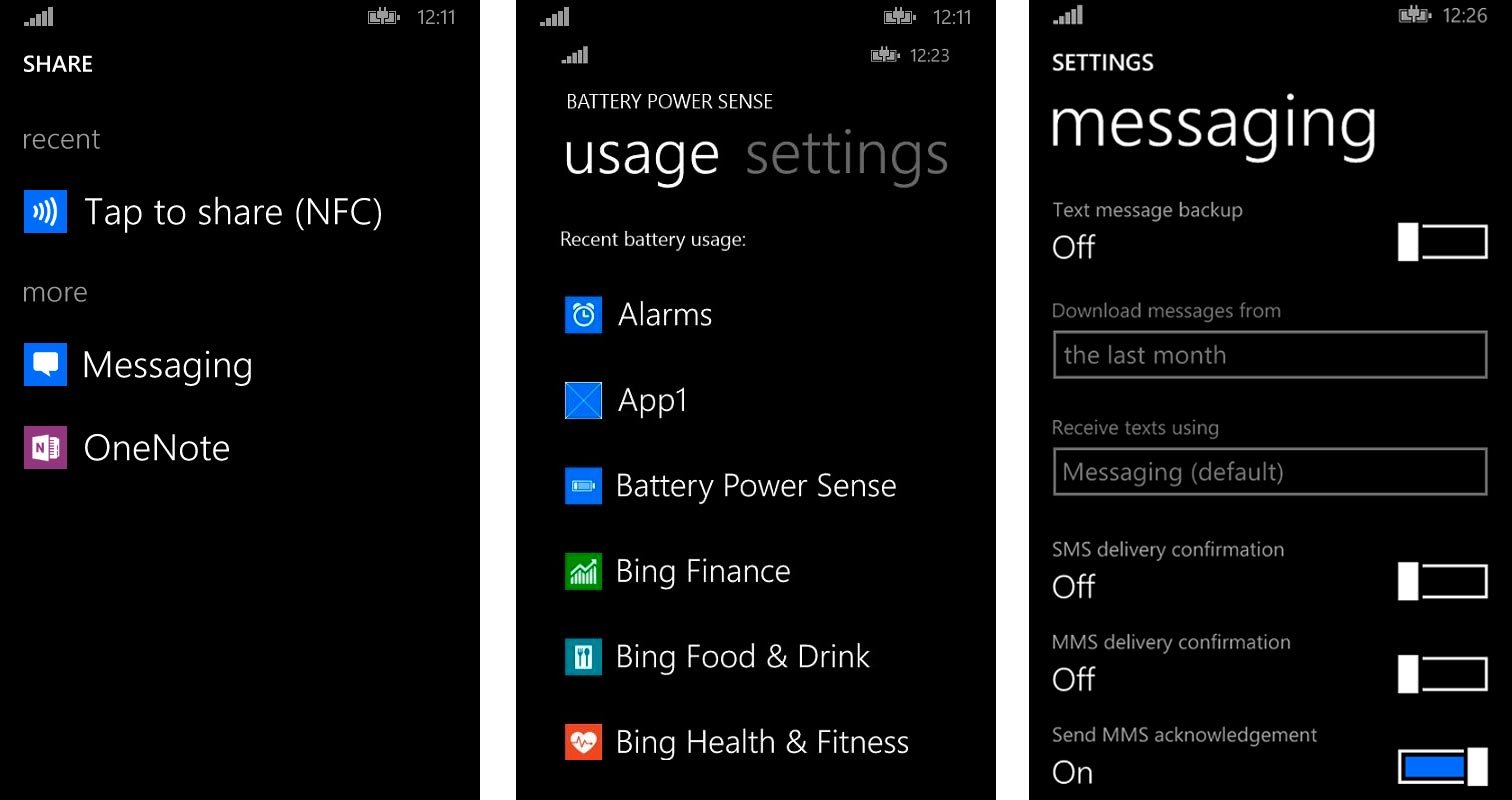 New Windows Phone 8.1 gallery shows off navigation bar and more ...