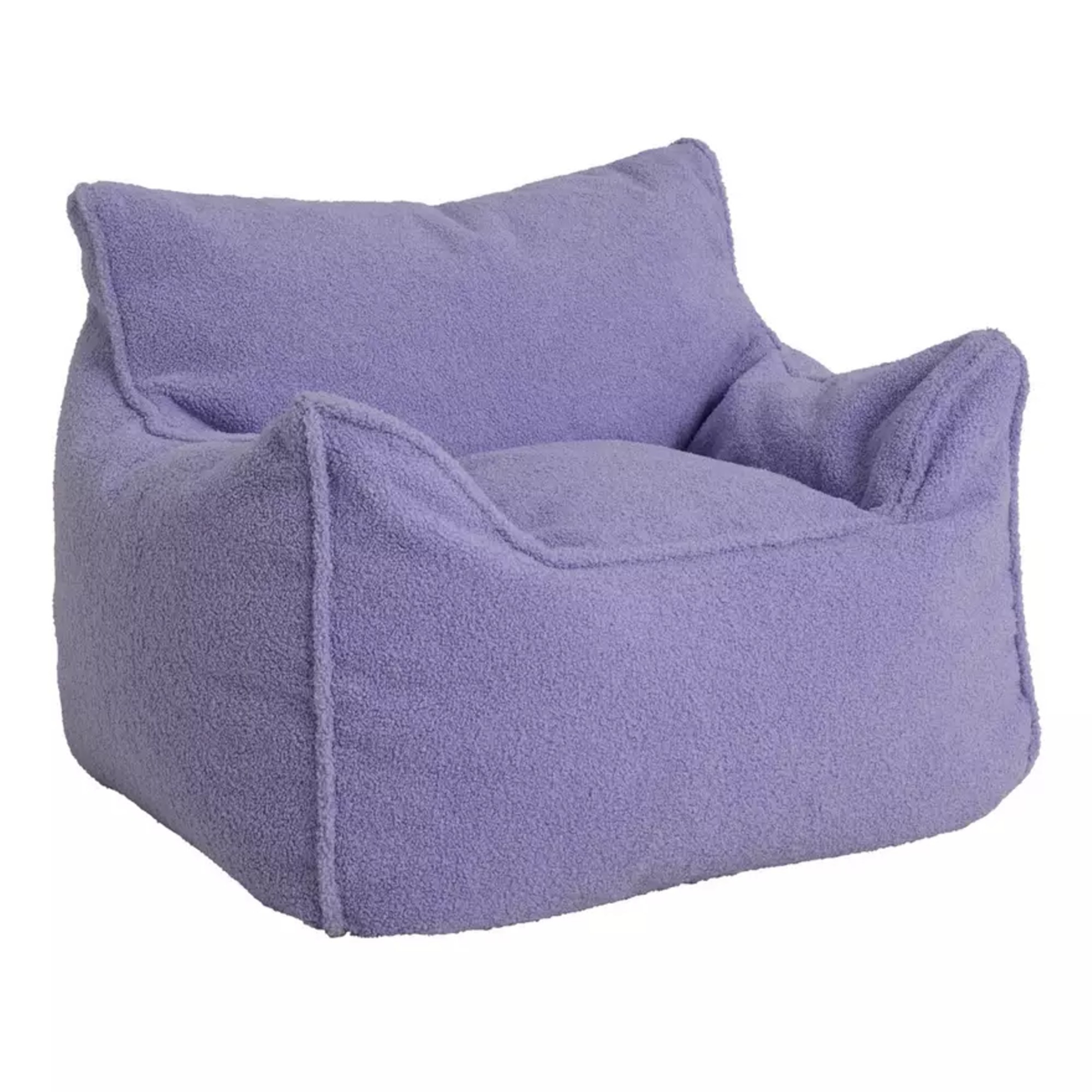 Argos Kaikoo Kids Single Chair Boucle Bean Bag