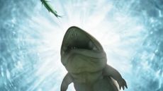 An artist's impression of the newly described Triassic amphibian.