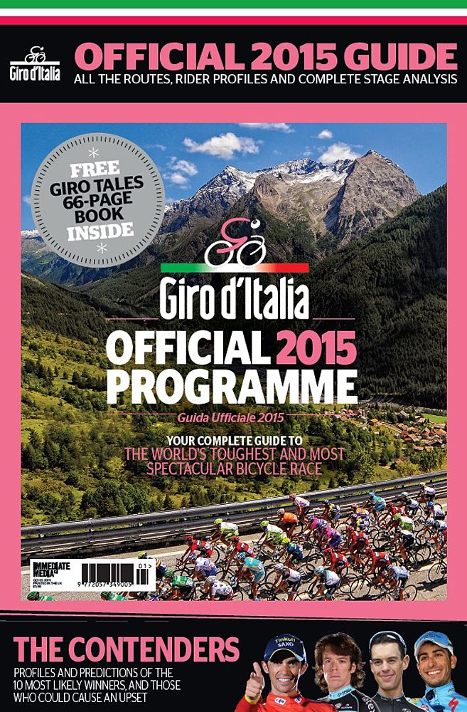 Official Giro d'Italia 2015 programme on sale now