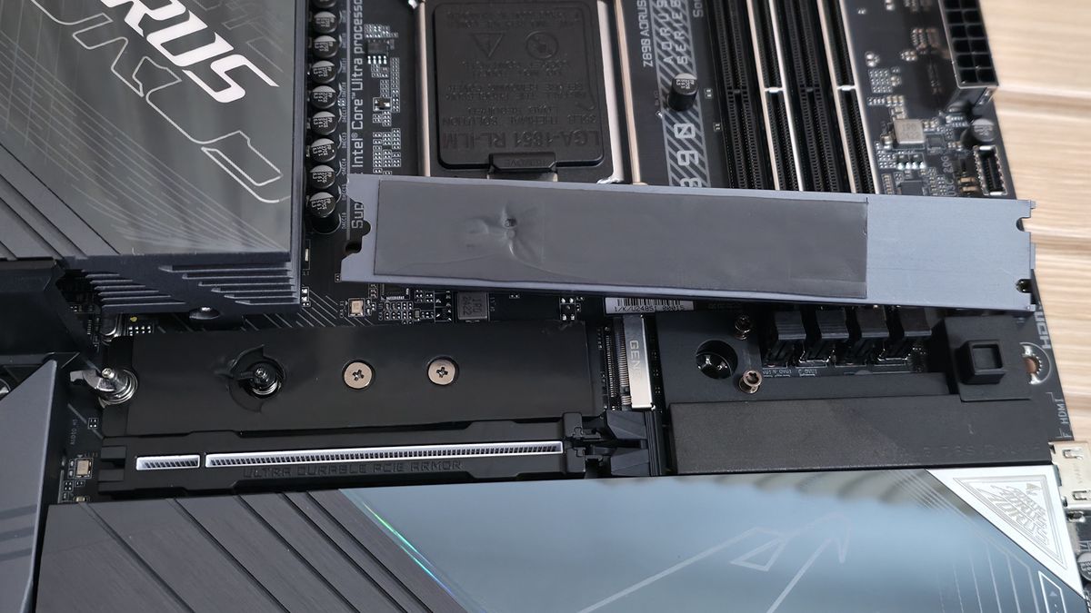 Testing motherboard m.2 heatsinks
