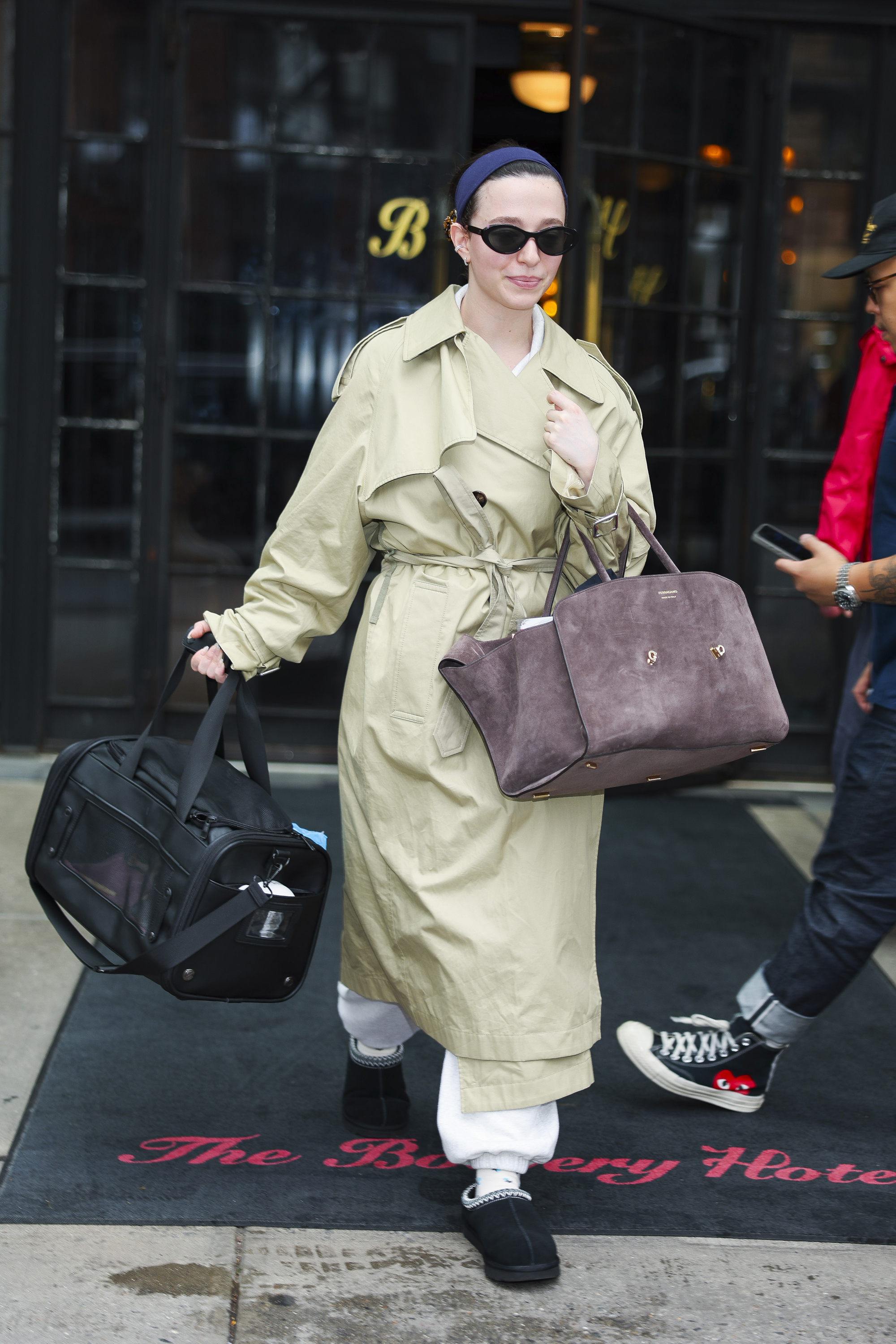 Mikey Madison wore Ugg slippers