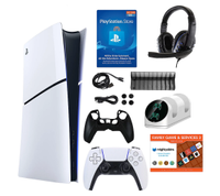 PlayStation PS5 Slim Digital 1TB Console with PSN Gift Card Bundle