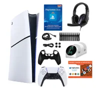 PlayStation PS5 Slim Digital 1TB Console with PSN Gift Card Bundle