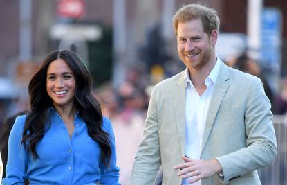 Meghan, Duchess of Sussex and Prince Harry, Duke of Sussex visit the District Six Homecoming Centre