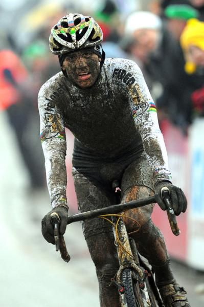 Zdenek Stybar (Telenet-Fidea) made a small mistake on the final lap, which cost him the win.