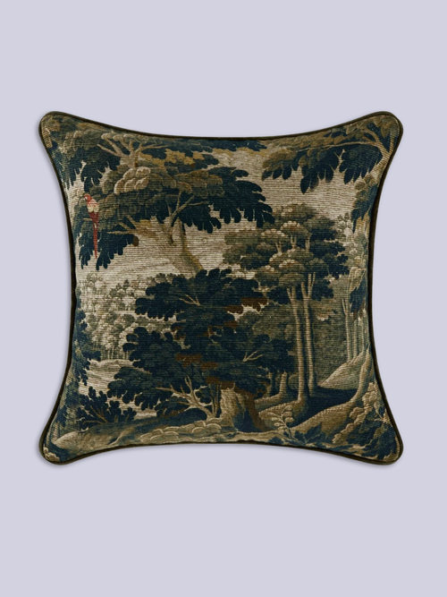 Le Bayeux Lucien Ribbed Cotton Tapestry Cushion