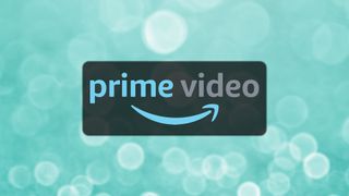 Prime Video logo on teal bubbles background
