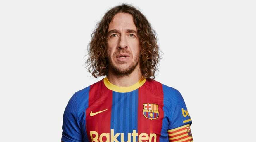 puyol barcelona jersey