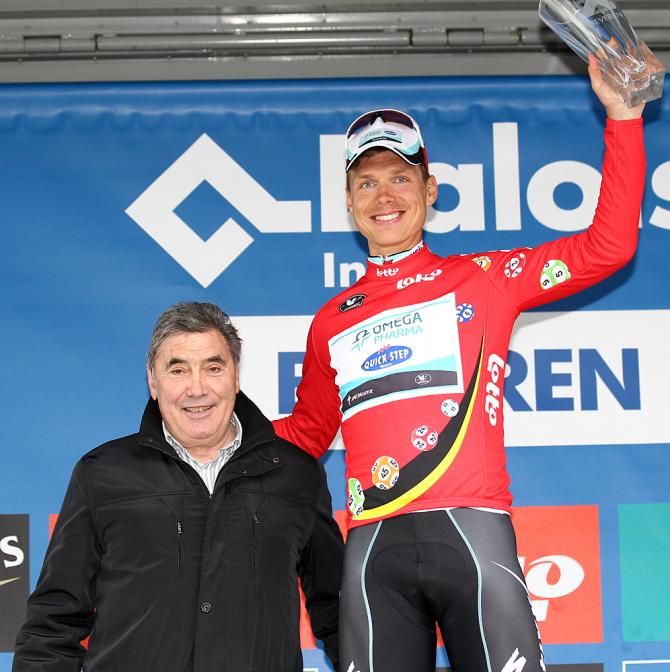 Tony Martin in the race lead at the Tour of Belgium