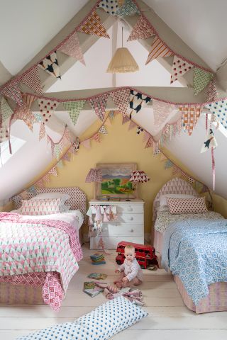 Folksy style - Molly Mahon children's bedroom