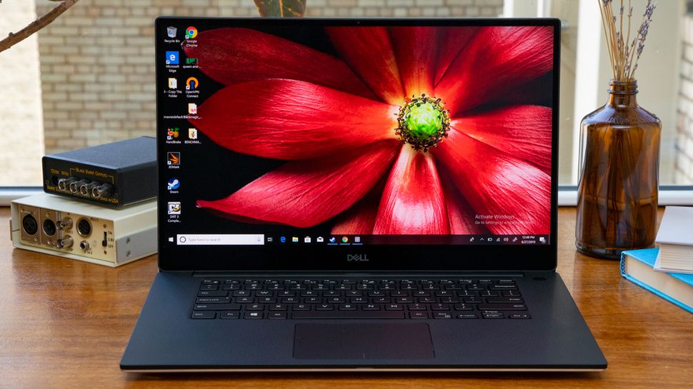 Dell Xps 15 2019 Laptop Review Near Borderless Oled Toms Hardware Toms Hardware 9790