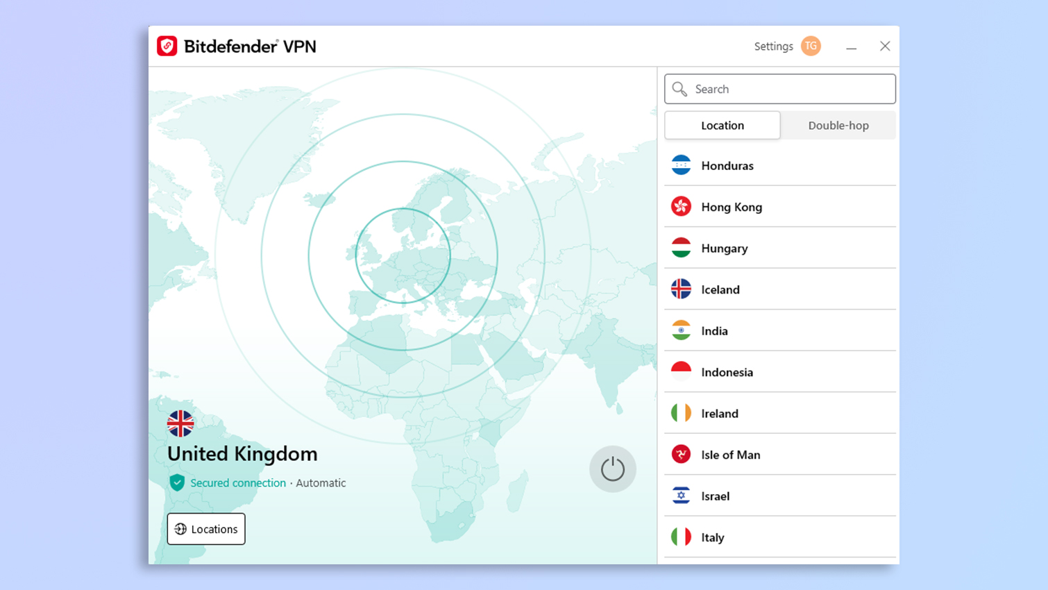 Bitdefender software screenshot