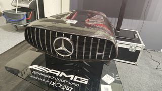 IWoost Mercedes AMG Mercedes grille speaker