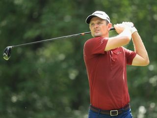 Justin Rose finished alone in second