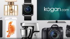Assortment of products sold on Kogan.com with Kogan.com branding