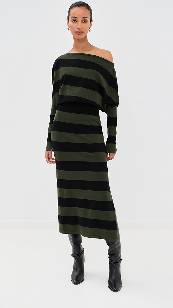 Simkhai Janese Off Shoulder Midi Dress