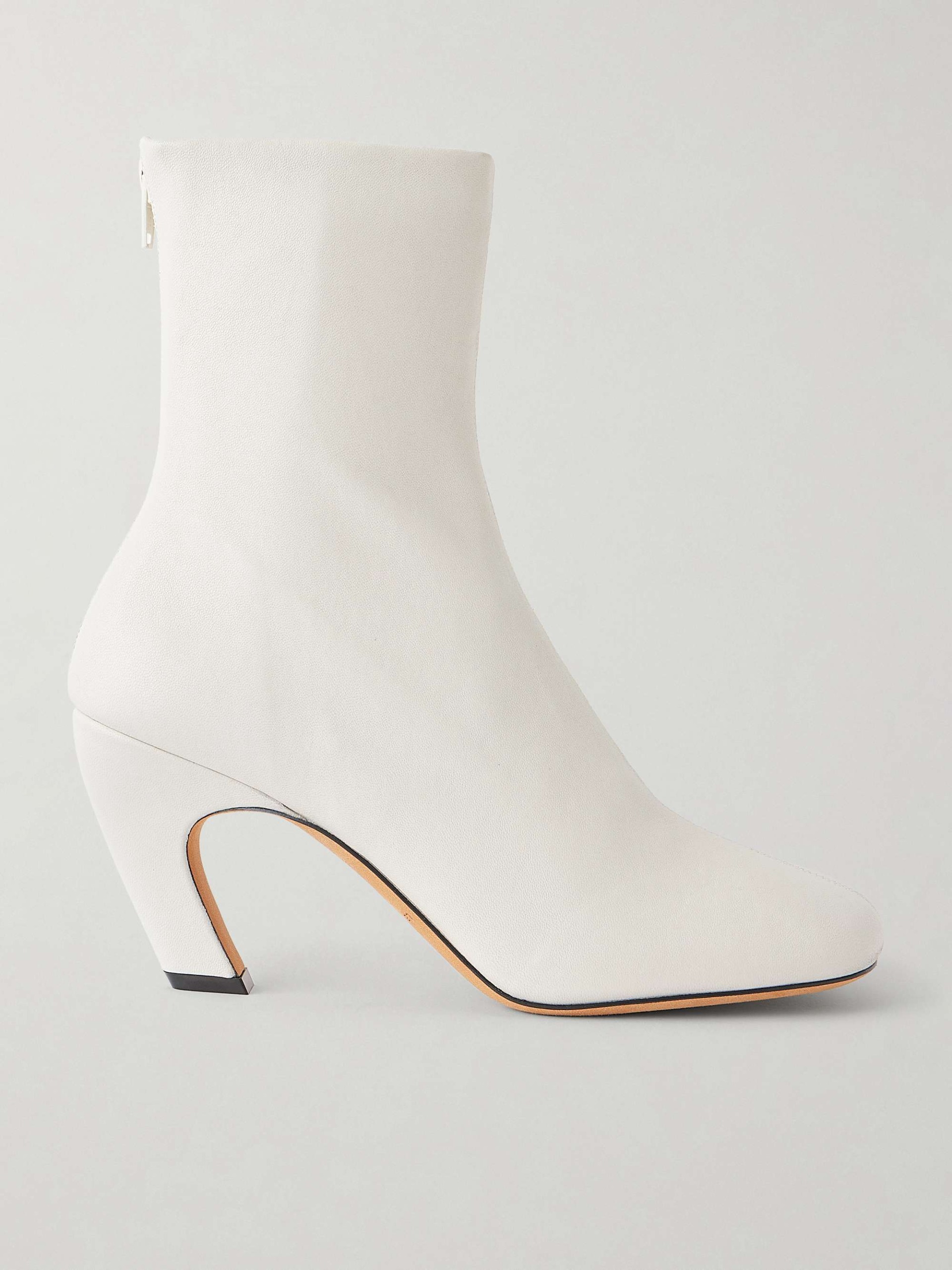 Mica 80 Leather Ankle Boots