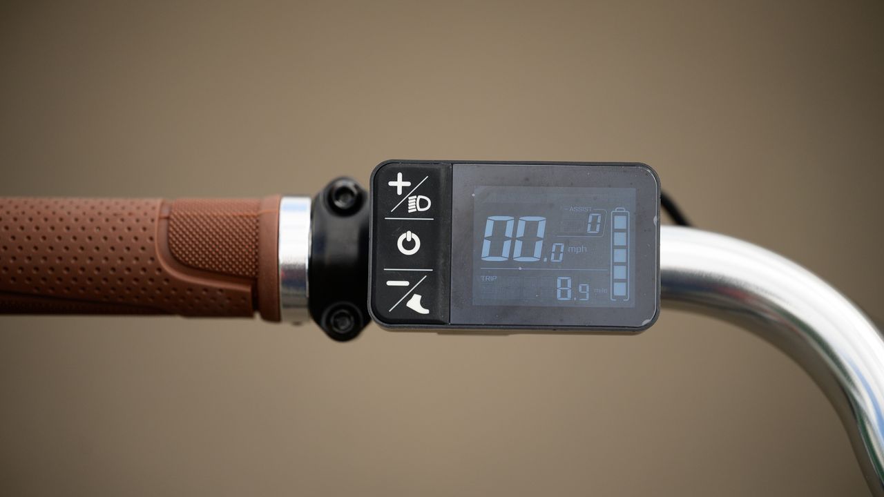Priority e-Classic Plus ebike display