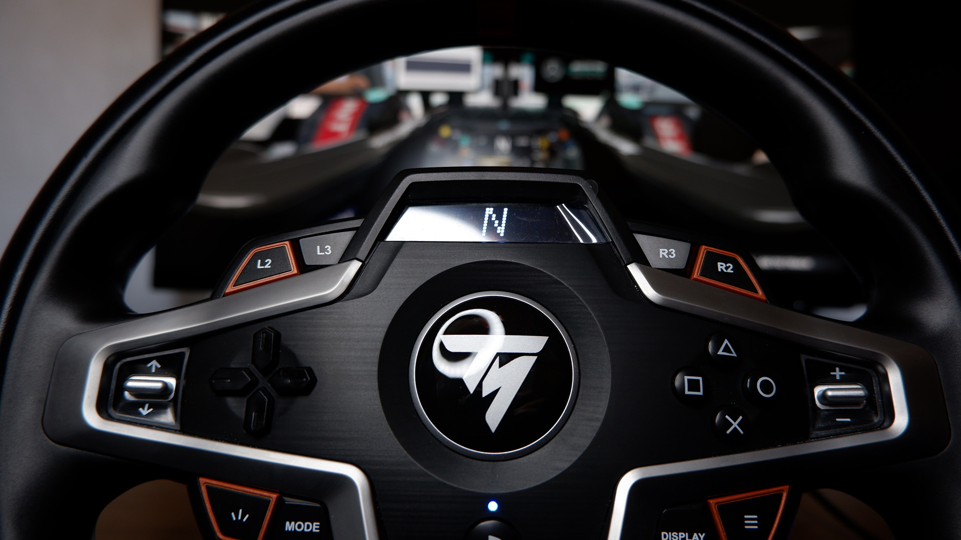 Thrustmaster T248 racing wheel playing F1 2021