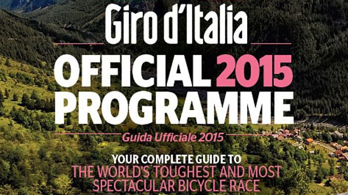 Official Giro d'Italia 2015 programme on sale now