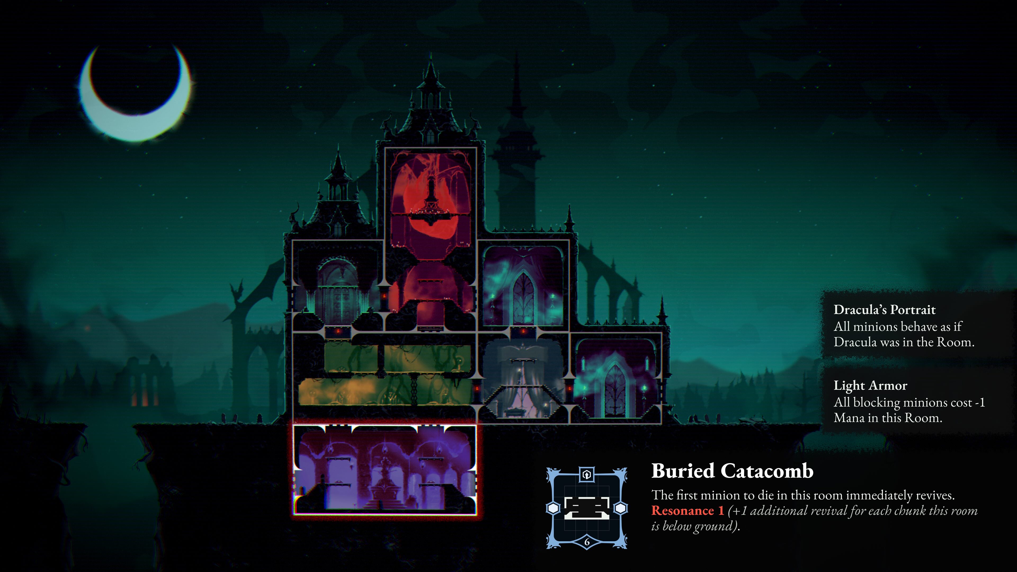 Building Dracula's castle.