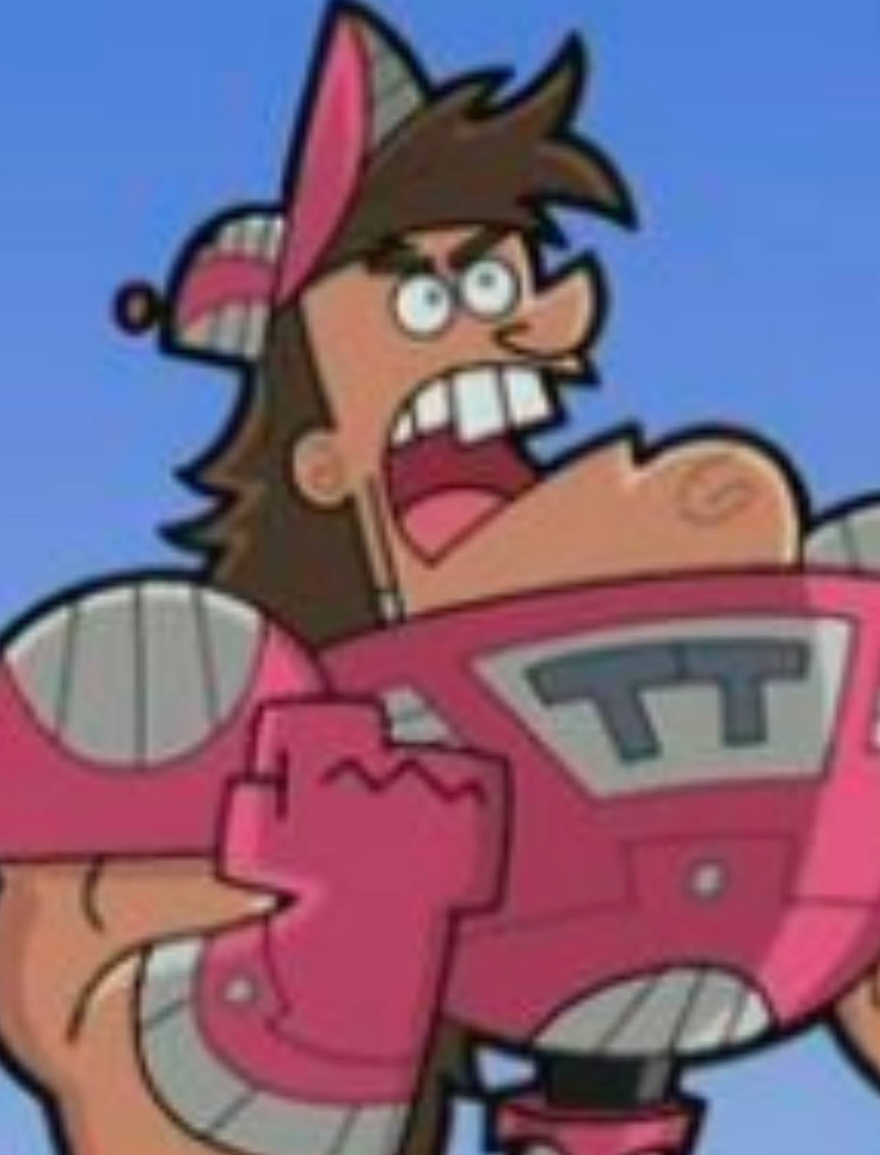 Brendan fraser as Turbo Thunder in Fairly Odd Parents 2009