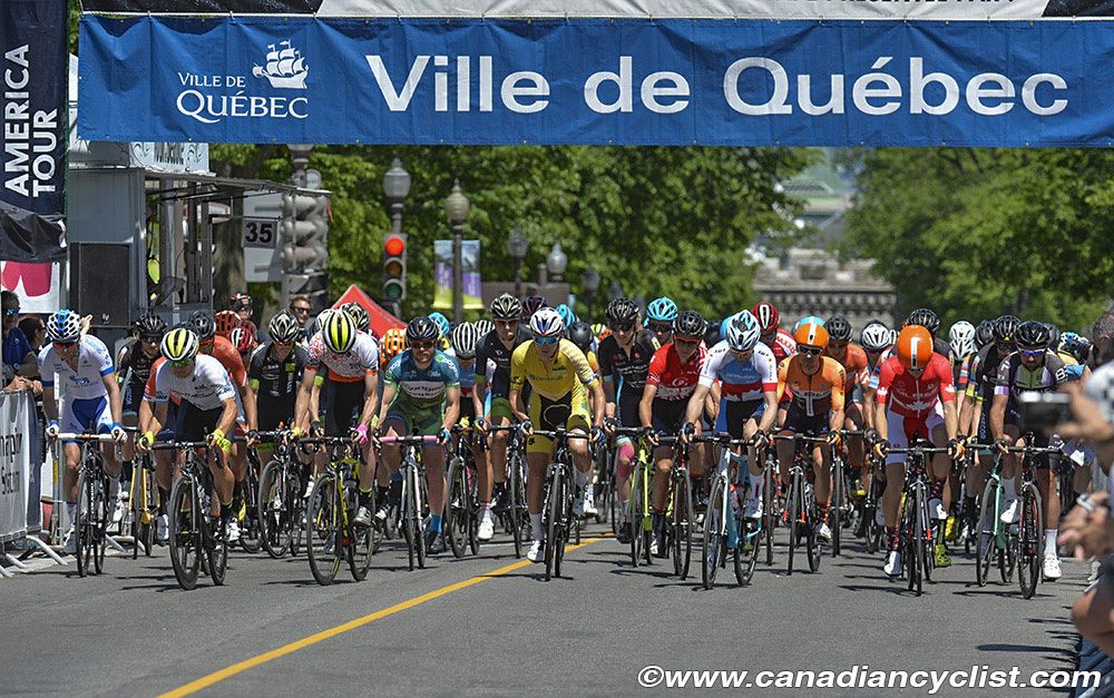 Stage 4 of the Tour de Beauce in Quebec City.