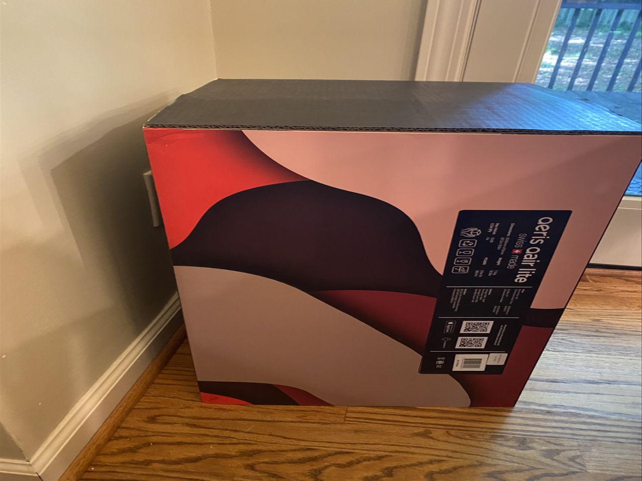 aeris aair lite Air Purifier box