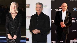 Helen Mirren, Pierce Brosnan and Ben Kingsley on the red carpet