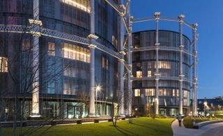 The Gasholders redevelopment in Kings Cross by Wilkinson Eyre