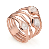 Siren Cluster Cocktail Ring: £180