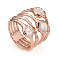 Siren Cluster Cocktail Ring: £180 £90 (save 50%) | Monica Vinader