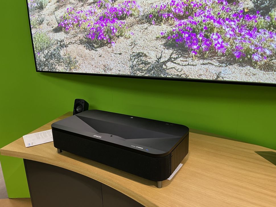 Epson’s striking new projector is bright enough to light up your living