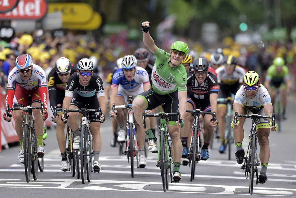 Andre Greipel wins stage five of the 2015 Tour de France