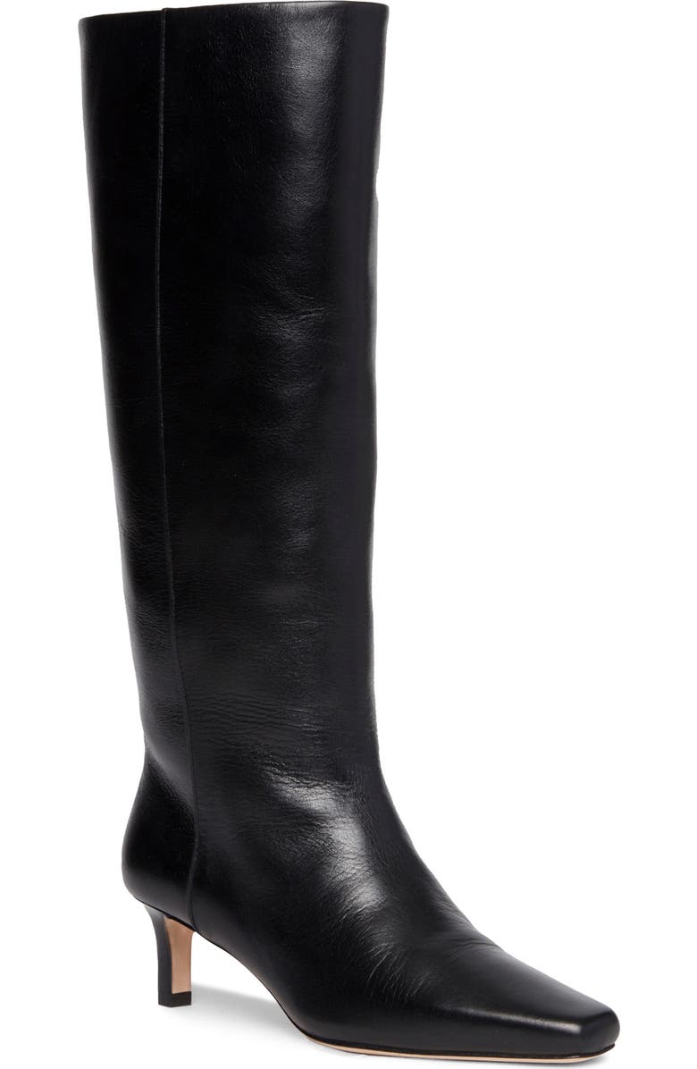 Ansley Kitten Heel Knee High Boot