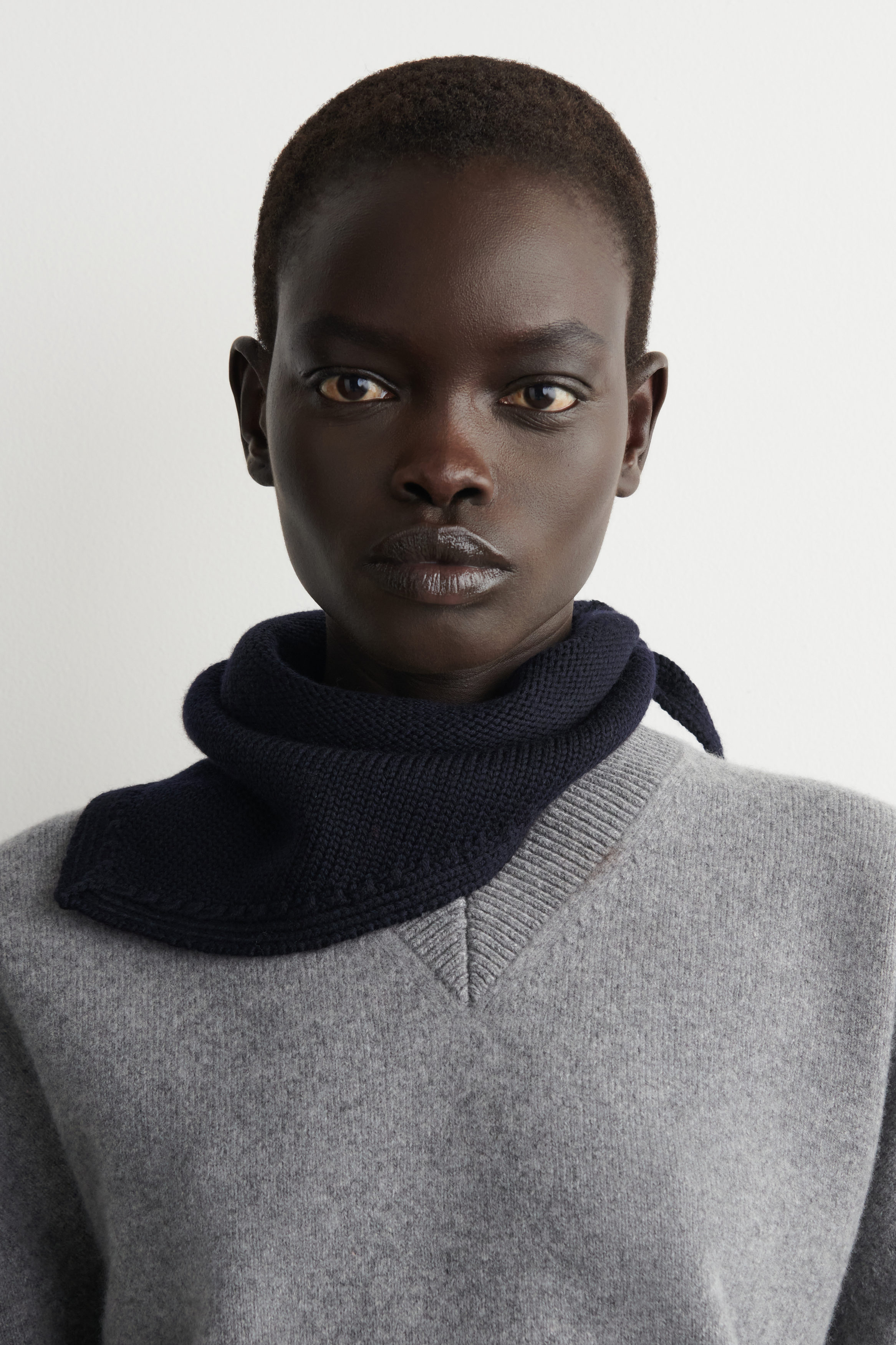 Merino Wool Triangle Scarf