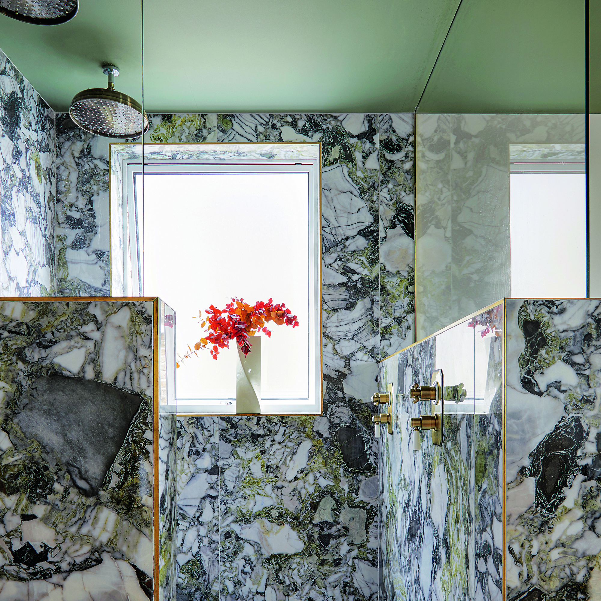 Bathroom colour capping